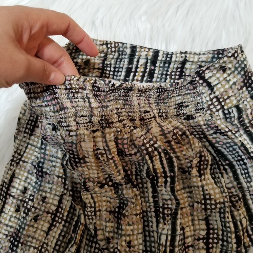 SOLITAIRE Boho Tiered Ruffle Skirt Size M, Elastic Waist at the back... - Picture 14 of 17